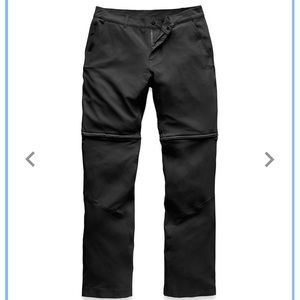 Northface Paramount Convertible Pant Black 16 NWT